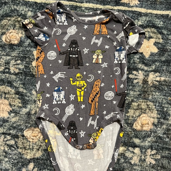 Little sleepies star wars onesie 3-6 months 
So cute, great condition - Picture 2 of 3